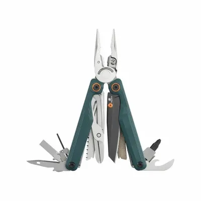 LEATHERMAN Multi-Tool Plier: Multi-Tool Plier, 17 Tools, 17 Functions, 4 in Closed Lg - Multi-Tools with Fold-Out Pliers
