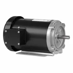 This LEESON Flex-In-1 3-phase AC motor delivers 1/3 hp at 1725 RPM, operating on 208-230/460V AC with full-load currents of 1.2-1.2/0.61 A. The open drip-proof (ODP) enclosure and C-Face/Universal mount suit applications such as conveyors, pumps, fans, and compressors in clean, dry environments.