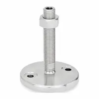 JW WINCO Male-End Leveling Mount: Swiveling Stud, 5/8"-11 Thread Size, 3.94 in, 3,597 lbf Capacity (MPN 23-100-5/8X11-150-D0-UK)