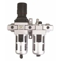 GROZ Filter/Regulator/Lubricator: 1/2 in NPT, 99 cfm, 145 psi Max Op Pressure, 40 micron (MPN 7DX40)