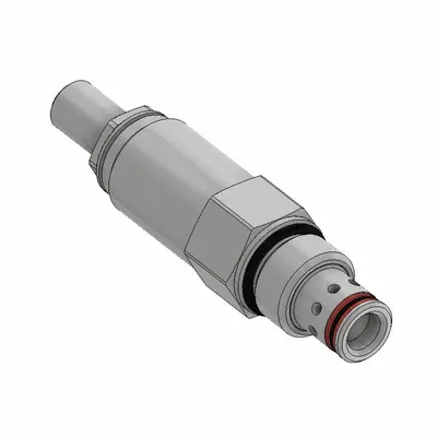 Parker Flow Control Valve: Steel, Screw Adjustment, Two-Way, C10-2 Valve Cavity Size - Flow Control Cartridge Valves