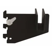 ECONOCO Rectangular Tubing Bracket: Single, 1 in Slot Spacing, 1/2 in Slot Lg, 1/8 in x 3 in x 3 in (MPN CR3/MAB)