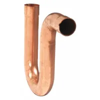 NIBCO Sweat Fitting P-Trap: 1 in CTS x 1 in CTS, Cup x FTG, Wrot Copper (MPN 698 1)