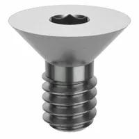 Socket Flat Head Screw: 1/4"-20 Thread Size, 1/2 in Lg, Flat, NL-19, Stainless Steel, 18-8, 100 PK (MPN FBFHEADS142012P100)