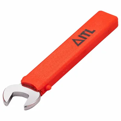 ITL Open End Wrench: Alloy Steel, Chrome, 1/2 in Head Size, 5 1/2 in Overall Lg - SAE, Single End, Open End Wrenches