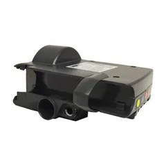 Plastic control box in black finish for Joerns Care healthcare beds. Compatible with EC3, EC5, and EC7 series. Used to manage patient positioning and bed functions in medical facilities.