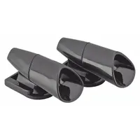 Ultrasonic device that mounts on the front bumper or grille of cars, trucks, or SUVs to alert deer and other wildlife of an approaching vehicle, reducing collision risk. Sold as a pair (1 PR)
