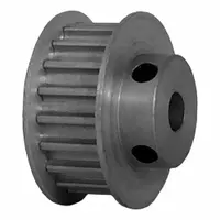 DAYTON Timing Pulley: Curvilinear, Fixed, For HTD Timing Belt Section, For 9 mm Belt Wd, 19 Teeth (MPN 19-5M09-6FA3)