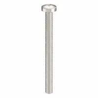 Machine Screw: M5x0.80 Thread Size, 60 mm Lg, 18-8, Stainless Steel, Plain, Pan, Phillips, 10 PK (MPN ZSCRW-288)