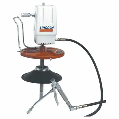 LINCOLN 50:1 Grease Dispensing Piston Drum Pump, Pump Only, 50 lb Container - Grease Dispensing Piston Drum Pumps