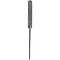 Pilot Punch: 5/64 in Tip Dia, 1 1/2 in Taper Lg, 3 1/4 in Overall Lg, Round, Steel, Ball, SAE (MPN 25001)