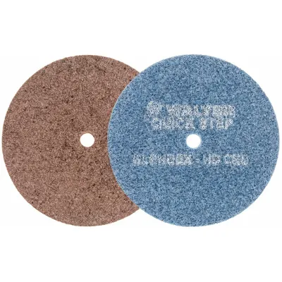 WALTER SURFACE TECHNOLOGIES Hook-and-Loop Surface Conditioning Disc: 5 in Dia - Coating-Removal Discs for All Metals