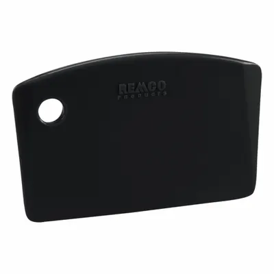 VIKAN Mini Bench Scraper: 5 1/4 in Blade Lg, 5 1/4 in Overall Lg, Polypropylene - Hygienic Hand Scrapers