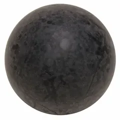 Check ball for use in diaphragm pumps to prevent backflow and maintain prime. Constructed of Santoprene material for flexibility and chemical resistance. Seats in the pump housing to allow flow in one direction only.