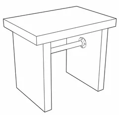 This fixed-height lab table features a chemical-resistant epoxy countertop with a 600 lb load capacity. Overall dimensions are 36 in length, 24 in width, and 30 in height. Suitable for precision weighing, instrumentation, and general laboratory tasks in industrial, pharmaceutical, and educational environments.