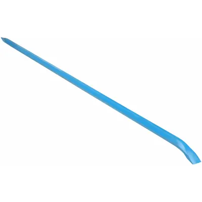 LFI Slate Bar: Chisel End, 60 in Overall Lg, 1 in Bar Wd, 1 in End Wd, Offset Chisel - Pinch Bars
