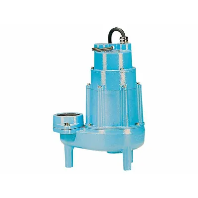 LITTLE GIANT Sewage Ejector Pump: Cast Iron, Three Phase, 1 1/2 hp, 230V AC - General Purpose Sewage Ejector Pumps