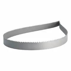 This LENOX band saw blade is designed for cutting aluminum and non-ferrous metals. It features a carbide construction with 3 teeth per inch, suitable for soft metal cutting applications in fabrication and manufacturing.