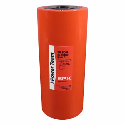 POWER TEAM Hollow Hydraulic Rams: 30 ton Nominal Capacity, 6 in Nominal Stroke Lg - Lightweight Hollow Rams