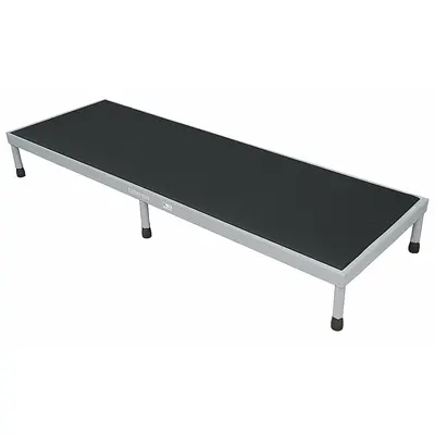 COTTERMAN Work Platform: 14 in Platform Ht - Max, 24 in Platform Wd, 72 in Platform Dp - Cushioned Adjustable-Height Single-Step Platforms