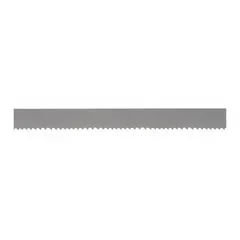 General purpose metal cutting blade from the Classic Pro line. Bi-metal construction with a variable cutting edge and 4/6 tooth configuration. Blade width 1 in, length 15 ft 6 in. Suitable for cutting a range of ferrous and non-ferrous materials in maintenance, fabrication, and production settings.