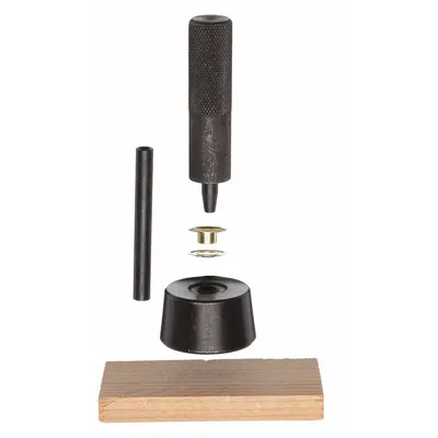 WESTWARD Grommet Kit: Brass, 0.25 in Inside Dia, 0.55 in Outside Dia - Brass Grommets Kits