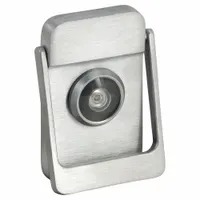 Door Knocker with Viewer: 190° Viewing Angle, Chrome (MPN 614V.26D)