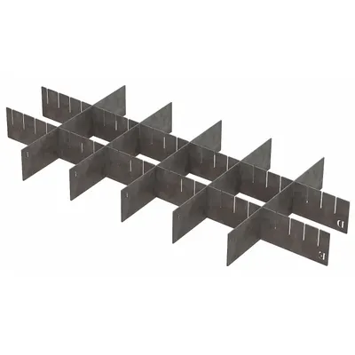 SWIVEL PRO SERIES Drawer Divider: Drawer Divider, 1/16 in Overall Wd, 2 3/4 in Overall Ht - Cabinet & Cart Accessories