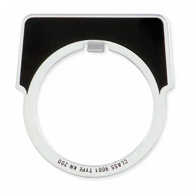 SCHNEIDER Legend Plate: 30 mm Panel Mounting Size, Square - Push-Button Rings & Plates
