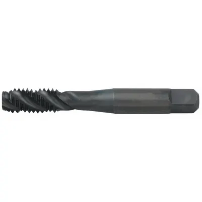 WIDIA GTD Spiral Flute Tap: 1/2"-13 UNC, H3 / 3B, 3 Flute, Semi-Bottoming Chamfer (MPN VTSFT5080) - General Purpose Spiral-Flute Taps
