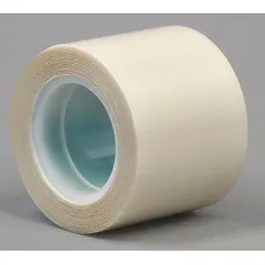This tape consists of a transparent polyethylene film with a rubber adhesive, providing a low-friction surface. It is used in industrial applications such as lining chutes, guides, and conveyor beds to improve material flow and reduce wear.