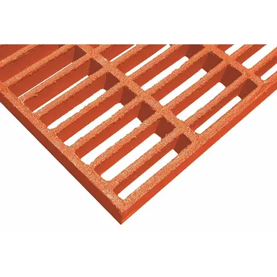 FIBERGRATE 263305.02 Acid-and-Impact Resistant Grating, 4 ft x 4 ft, 2 PK