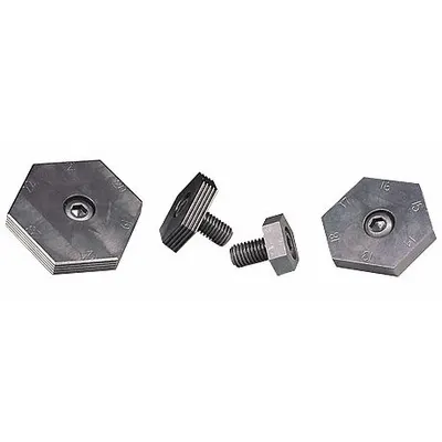 MITEE-BITE PRODUCTS INC Adjustable Fixture Clamp: Steel, Smooth Face, 30 mm to 35 mm Clamping Range - Adjustable Fixture Clamps