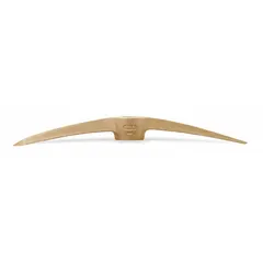 Replacement head for pick mattocks, made from aluminum bronze for non-sparking performance. Features a 36-inch adze length, 1-inch adze width, and 21-inch pick length. Suitable for use in environments where spark prevention is required.