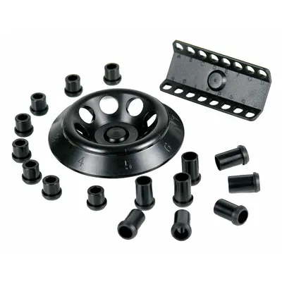 GLOBE SCIENTIFIC Rotor Adapters: Microcentrifuges, Rotor Adapters, 1/2 mL Capacity - Centrifuge Rotor Adapters