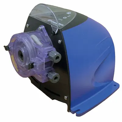 PULSATRON Peristaltic Chemical Metering Pump: 230V AC, 1/6 hp HP, 15 gpd Max. Flow Rate - Fixed Flow Peristaltic Chemical Metering Pumps