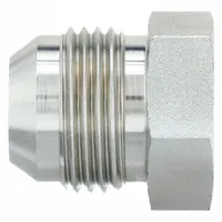 Hydraulic Hose Plug: Carbon Steel, 3/4 in Fitting Size, 4,000 psi Max. Working Pressure @ 70 F, JIC (MPN 900599-12S)