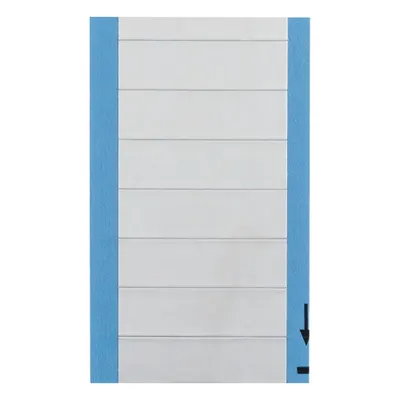 BRADY Inspection Label: 1 1/2 in Wd, 1/2 in Ht, Silver, Rectangle, Matte, Aluminum - Safety