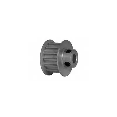 Dayton Timing Pulley: Curvilinear, Fixed, For HTD Timing Belt Section, For 9 mm Belt Wd - HTD Section Fixed-Bore Timing Pulleys with Hub