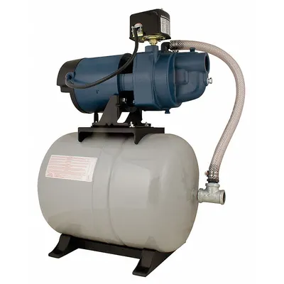 FLINT & WALLING Shallow Well Jet Pump System: 3/4 hp HP, Single Phase, 115/230V AC - Shallow-Well Jet Pump Systems