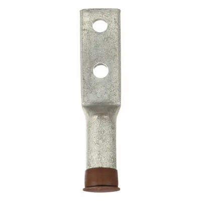 3M Compression Lug: For 350 kcmil, 1/2 in Stud Size, Std - Two-Hole Compression Lugs