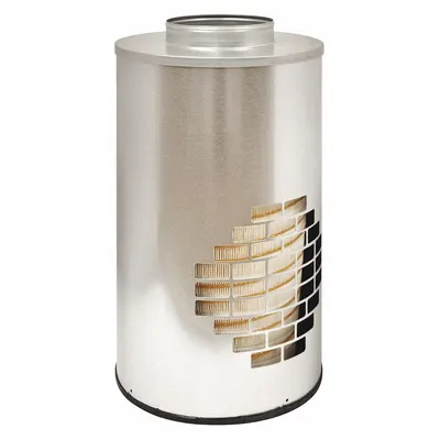 BALDWIN FILTERS Automotive Air Filter: Engine, Round, 13 17/32 in Outside Dia - Bottom - Round/Oval Engine Air Filters
