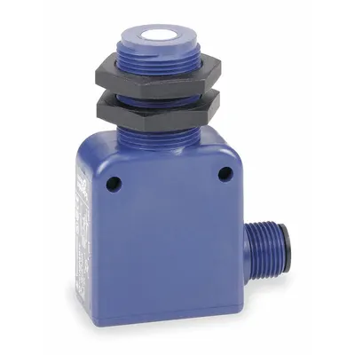 TELEMECANIQUE SENSORS Rectangular Ultrasonic Sensor: Built-in Connector, 4 - Pin M12, 10-28V DC - Rectangular Sensors with Built-in Connectors