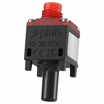 PIAB Vacuum Switch: VS4015 Series, 70 -kPa, 6 mm PNP/NPN Port, M8 3-Pin Male Connector - Compact Vacuum Pressure Switches