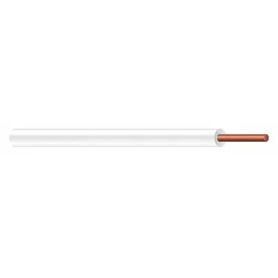 SOUTHWIRE Underground Feeder Cable: UF-B, 12 AWG, 1 Conductors, White, 500 ft Overall Lg - UF-B Underground Feeder Cables