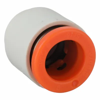 SMC KQ2C09-00A Push-to-Connect Cap - Polybutylene & Brass Tube Fittings