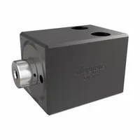 JERGENS Hydraulic Cylinder: Single Acting, 6,100 lbf Nominal Capacity, 5/8 in Stroke Lg, Horizontal (MPN 60372)