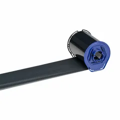 Black resin ribbon for the i7500 printer series. Scratch-resistant and RoHS compliant. Used for printing durable labels in industrial facilities.