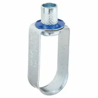 Loop Hanger: Pre-Galvanized Steel, For 1/2 in Pipe, For 3/8 in Threaded Rod, 300 lb Load Capacity (MPN 1150050EG)