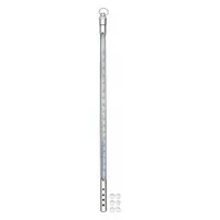 VEE GEE Armored Liquid In Glass Thermometer: -20°C to 150°C, Full Immersion, 12 in Immersion Dp (MPN 80708-A)